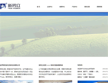 Tablet Screenshot of new-power.com.cn