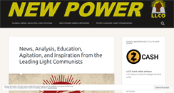 Desktop Screenshot of new-power.org